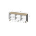 Komoda Cama LOTTA 3D 150